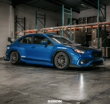 Carbon fiber front bumper trim for 2022-2026 Subaru WRX