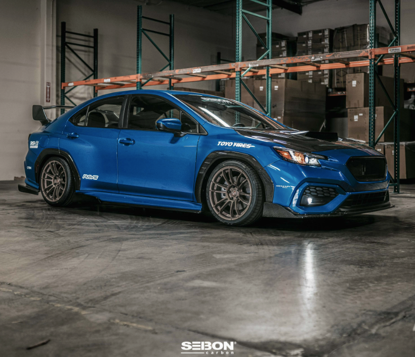 MB-Style Carbon Fiber Front Lip for 2022-2026 Subaru WRX