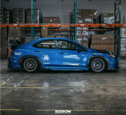 MB-Style Carbon Fiber side skirts for 2022-2026 Subaru WRX