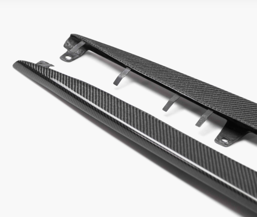 OEM-Style Carbon Fiber side skirts for 2020-2026 Toyota GR Supra