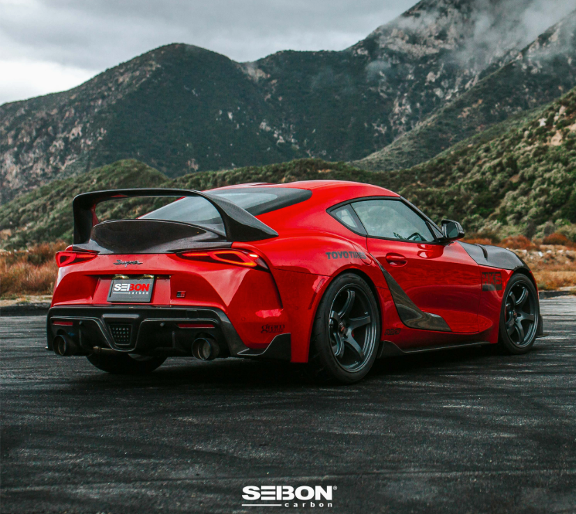 MB-Style Carbon Fiber rear spoiler for 2020-2026 Toyota GR Supra