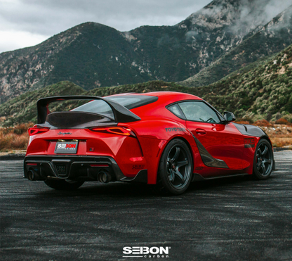 MB-Style Carbon Fiber rear spoiler for 2020-2026 Toyota GR Supra