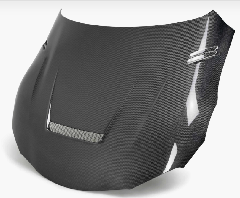 VS-style double sided carbon fiber hood for 2020-2026 Toyota GR Supra