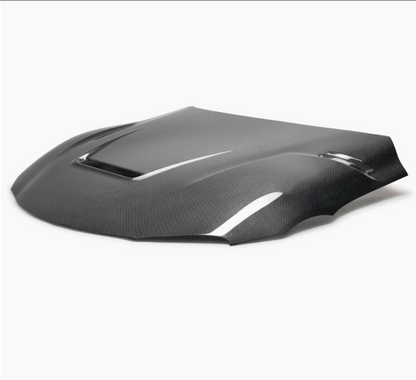 VS-style double sided carbon fiber hood for 2020-2026 Toyota GR Supra