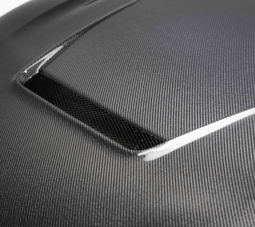 VS-style double sided carbon fiber hood for 2020-2026 Toyota GR Supra