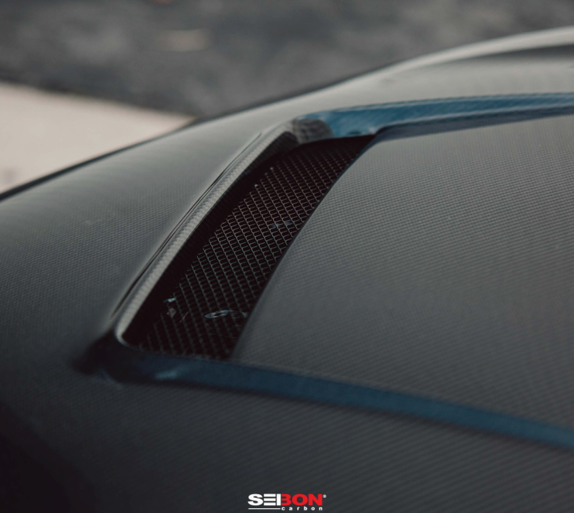VS-style double sided carbon fiber hood for 2020-2026 Toyota GR Supra