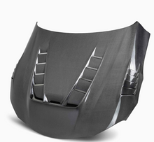 TV-style double sided carbon fiber hood for 2020-2026 Toyota GR Supra