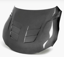 TSII-style double sided carbon fiber hood for 2020-2026 Toyota GR Supra