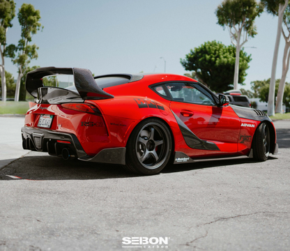TD-Style Carbon Fiber rear spoiler for 2020-2026 Toyota GR Supra