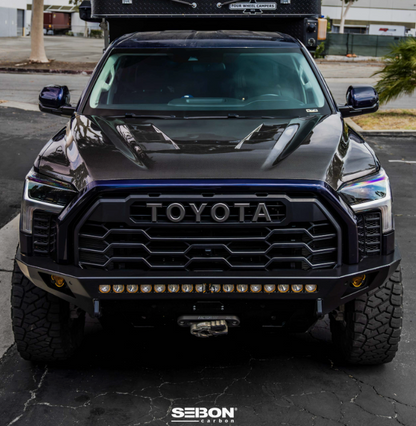 TS-Style Carbon Fiber hood for 2022-2026 Toyota Tundra / 2023-2026 Toyota Sequoia