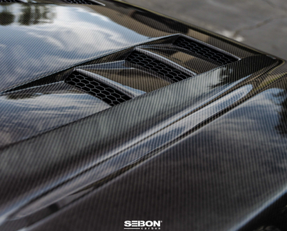 TS-Style Carbon Fiber hood for 2022-2026 Toyota Tundra / 2023-2026 Toyota Sequoia