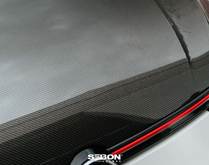 DV-Style Carbon Fiber hood for 2022-2026 Volkswagen Golf GTI / R