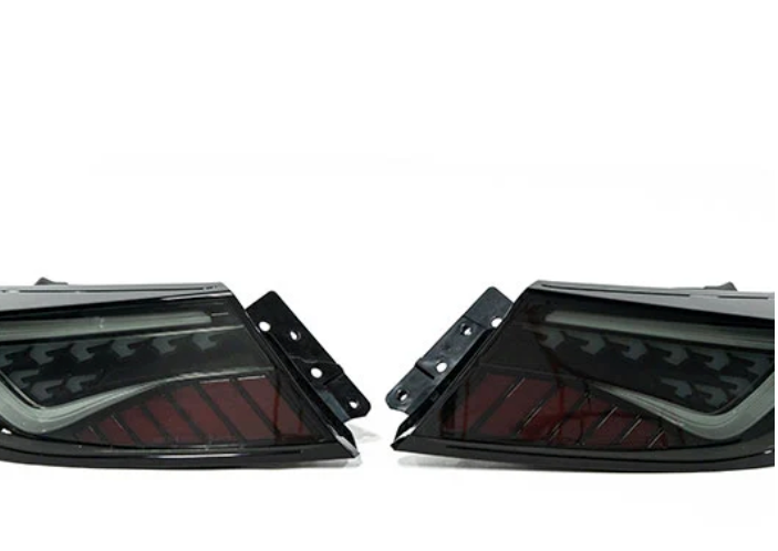 OLM "Scythe Style" LED Taillights (Smoke Lens/Black Base/White Bar) - 2022+ BRZ / GR86
