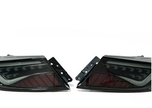 OLM "Scythe Style" LED Taillights (Smoke Lens/Black Base/White Bar) - 2022+ BRZ / GR86