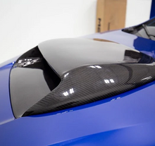 OLM Oversized Carbon Fiber Hood Scoop - 2015-2021 WRX / STI