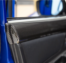 OLM LE Dry Carbon Front Door Trim Upper Panels - 2015-2021 WRX / STI