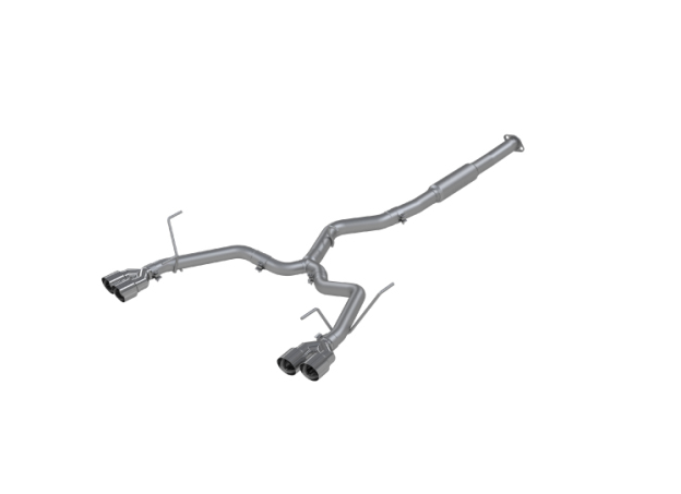 MBRP 15-19 Subaru WRX 2.0L/STI 2.5L 3in Dual Split Rear Exit w/ 3.5in Tips - T304 (Race Version)