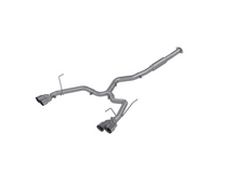 MBRP 15-19 Subaru WRX 2.0L/STI 2.5L 3in Dual Split Rear Exit w/ 3.5in Tips - T304 (Race Version)