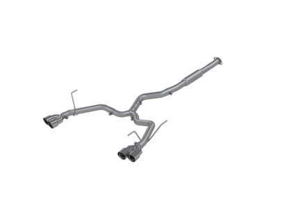 MBRP 15-19 Subaru WRX 2.0L/STI 2.5L 3in Dual Split Rear Exit w/ 3.5in Tips - T304 (Race Version)