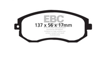 EBC 12+ Scion FR-S 2 Yellowstuff Front Brake Pads