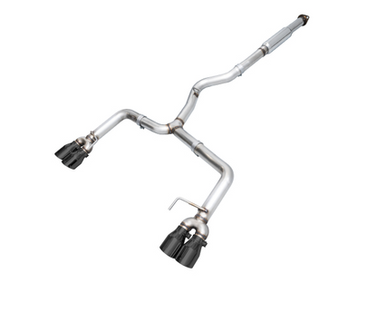 AWE Tuning Subaru WRX/STI VA/GV Sedan Track Edition Exhaust - Diamond Black Tips (102mm)