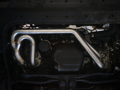 aFe Power Twisted Steel Long Tube Header 02-19 Subaru Impreza WRX/STI/Legacy (Unequal Length)