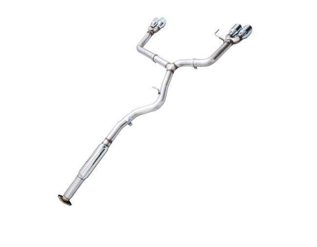 AWE Tuning Subaru WRX/STI VA/GV Sedan Track Edition Exhaust - Chrome Silver Tips (102mm)