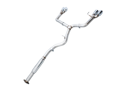 AWE Tuning Subaru WRX/STI VA/GV Sedan Track Edition Exhaust - Chrome Silver Tips (102mm)