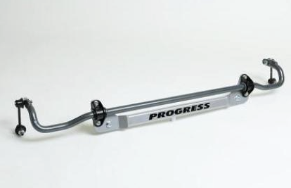 Progress Tech 96-00 Honda Civic Rear Sway Bar (22mm - Adjustable) Incl Bar Brace and Adj End Links