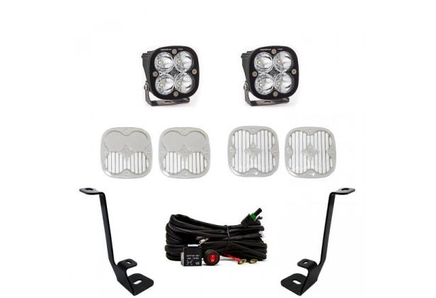 Baja Designs 2021+ Ford F150 A Pillar Kit Squadron Pro Spot