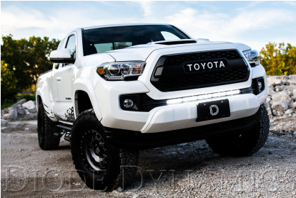 Diode Dynamics 16-21 Toyota Tacoma SS30 Stealth Lightbar Kit - White Driving