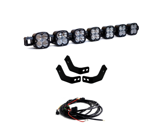 Baja Designs Prinsu Roof Rack 7 XL Linkable Light Kit (Fits Any Prinsu Rack)