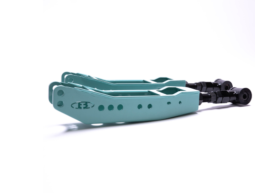 BLOX Racing Rear Lower Control Arms - Teal (2013+ Subaru BRZ/Toyota 86 / 2008-2023 Subaru WRX/STI)