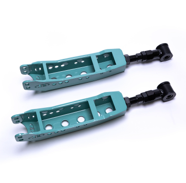 BLOX Racing Rear Lower Control Arms - Teal (2013+ Subaru BRZ/Toyota 86 / 2008-2023 Subaru WRX/STI)