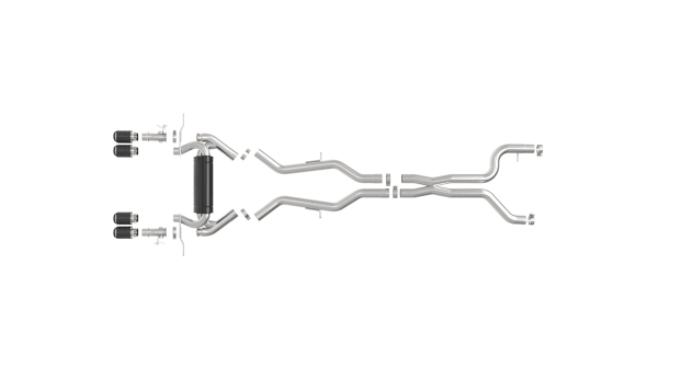 aFe 23-25 BMW M2 L6-3.0L (G87) MACH Force-Xp Cat-Back Exhaust w/ Carbon Fiber Tip
