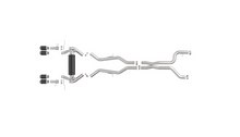 aFe 23-25 BMW M2 L6-3.0L (G87) MACH Force-Xp Cat-Back Exhaust w/ Carbon Fiber Tip