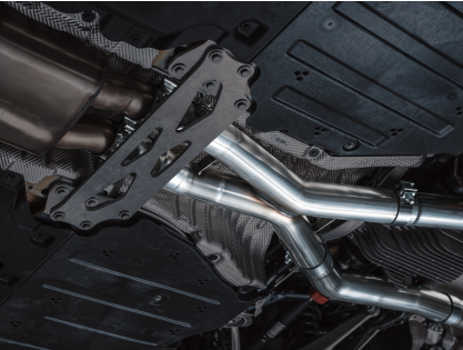 AWE Tuning 22-26 BMW G87 M2 Track Edition Exhaust - Chrome Silver Tips