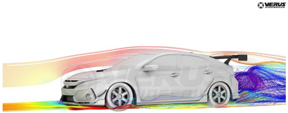 Side Splitters for 2017-2021 FK8 Honda Civic Type R