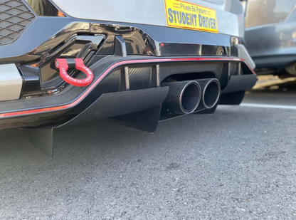 Rear Diffuser - Fk8 Honda Civic Type R 10th Gen