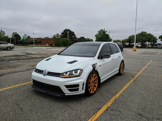 Hood Louver Kit - Mk7 Golf R/GTI