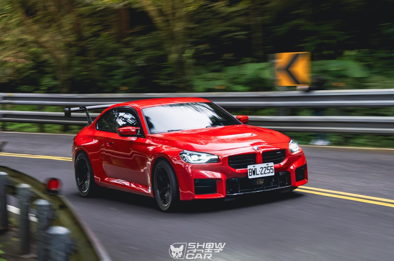 UCW Swan Neck Rear Wing Kit - G87 BMW M2