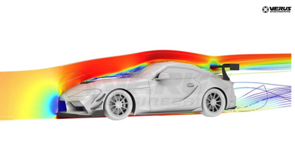 Swan Neck UCW Rear Wing Kit - Mk5 Toyota Supra