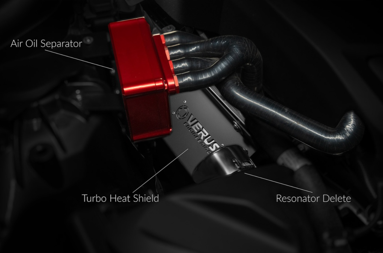 Turbo Heat Shield & AOS Bundle - 2021+ Mk5 Toyota Supra