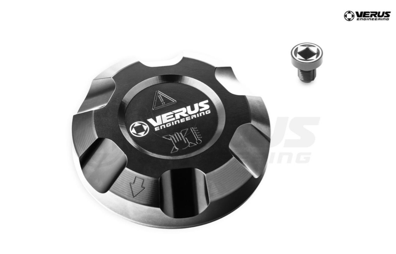 Coolant Cap Cover and Coolant Bleed Screw - Toyota Supra