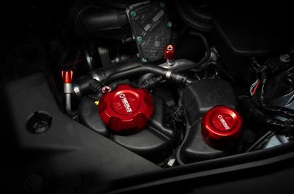 Coolant Cap Cover and Coolant Bleed Screw - Toyota Supra