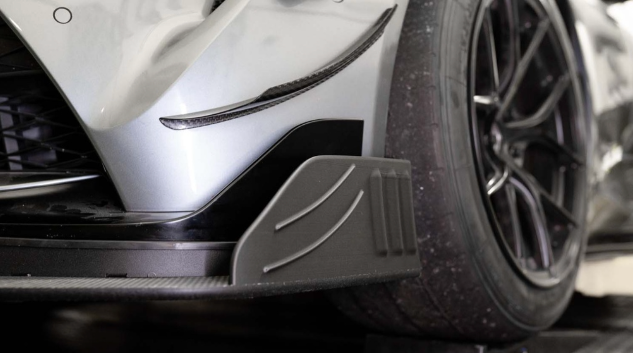 Front Splitter Endplates, High Downforce Splitter - Toyota Supra