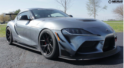 Carbon Polyweave Side Splitter Kit - Mk5 Toyota Supra