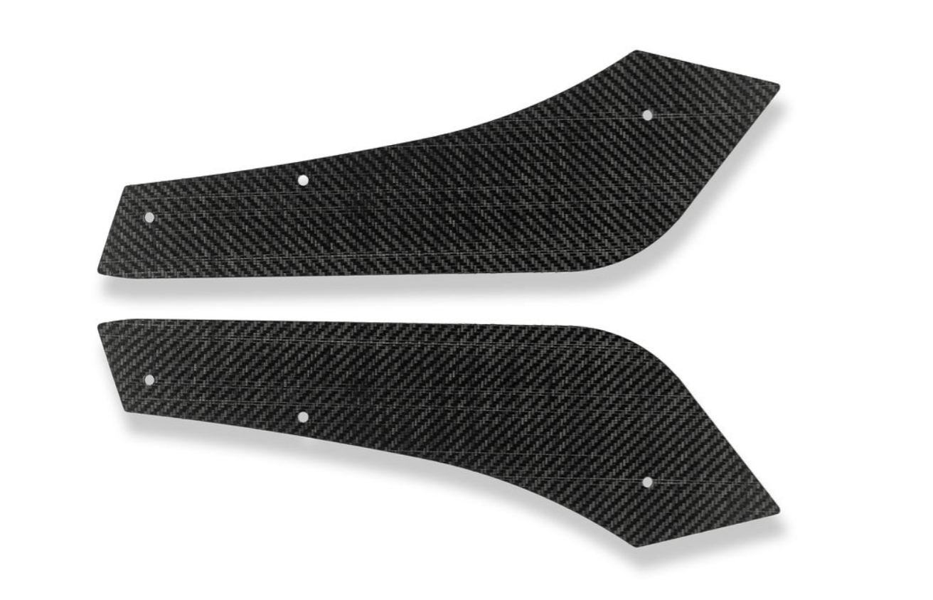 Carbon Polyweave Rear Spat Kit - Mk5 Toyota Supra