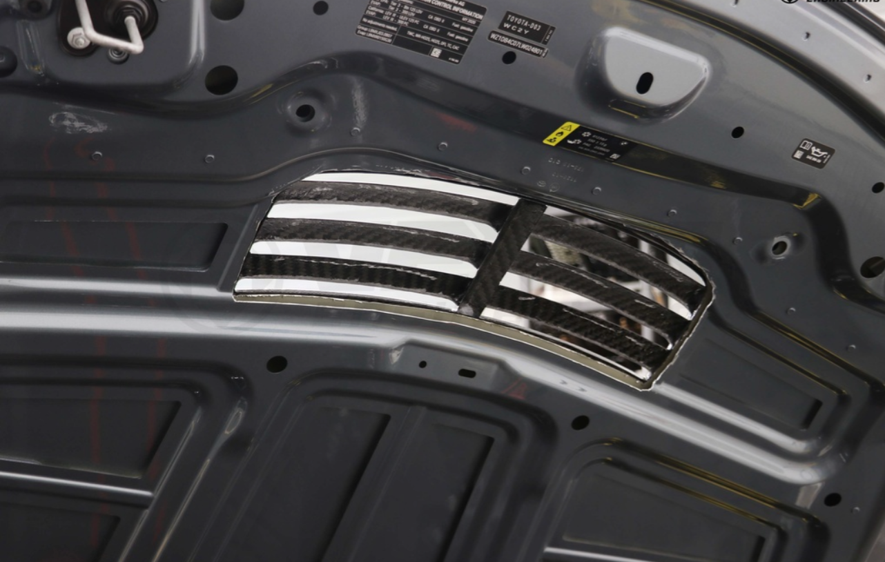 Carbon Hood Louver Kit - Mk5 Toyota Supra