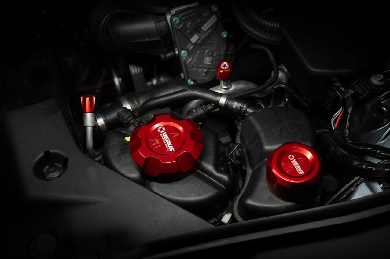 Engine Bay Fluid Cap Kit - Mk5 Toyota Supra